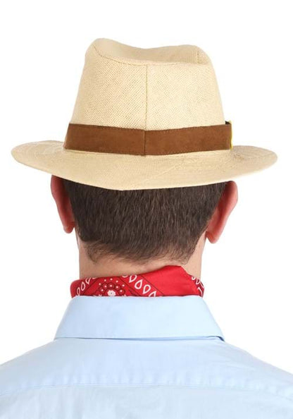 Jurassic Park Alan Costume Hat & Scarf for Adults - US 9856