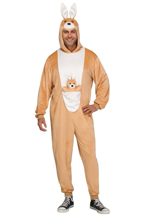 Adult Kangaroo Onesie Costume - US 7750
