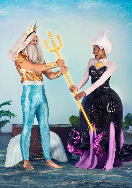 Disney The Little Mermaid King Triton Costume for Men - US 5215