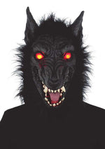 Adult Light Up Rage Wolf LED Mask - US 7760