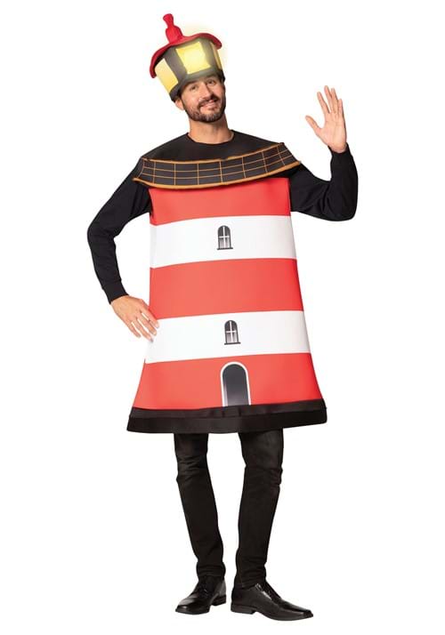 Adult Red Lighthouse Costume - US 7657