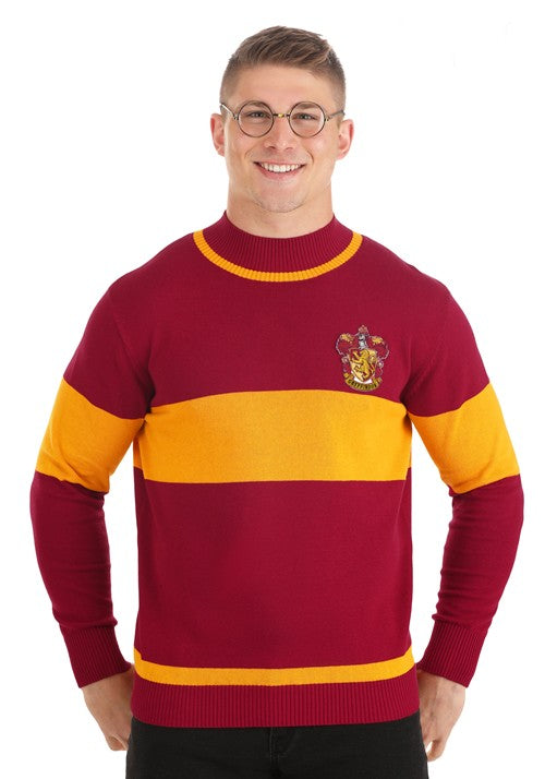 Adult Lightweight Harry Potter Gryffindor Quidditch Sweater - US 0717