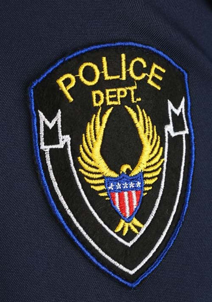 Men's Long Sleeve Police Costume Shirt - US 0658