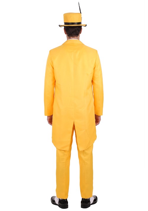 Men's Loud and Zany Yellow Zoot Suit Costume - US 9121