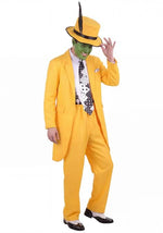 Men's Loud and Zany Yellow Zoot Suit Costume - US 9121