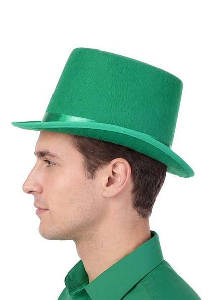 Adult Lucky Green Top Hat Accessory - US 6216