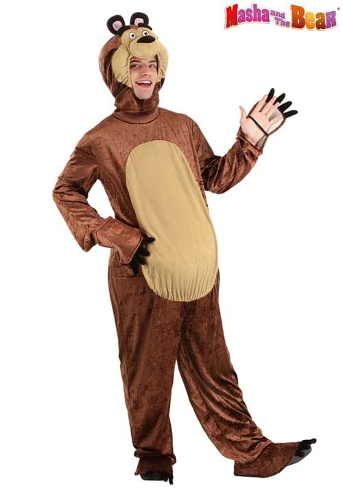 Masha and the Bear Bear Costume for Adults - US 4189