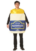 Adult Mayonnaise Jar Costume - US 8542