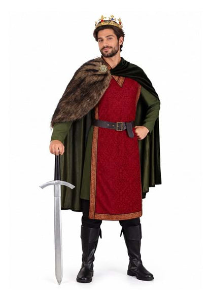 Medieval King Costume for Adults - US 9041