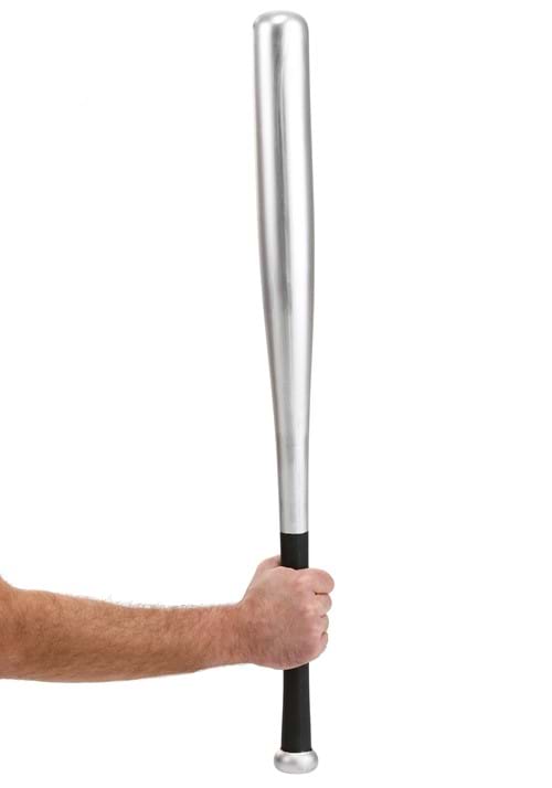 Adult Metal Look Plastic Baseball Bat - US 8715