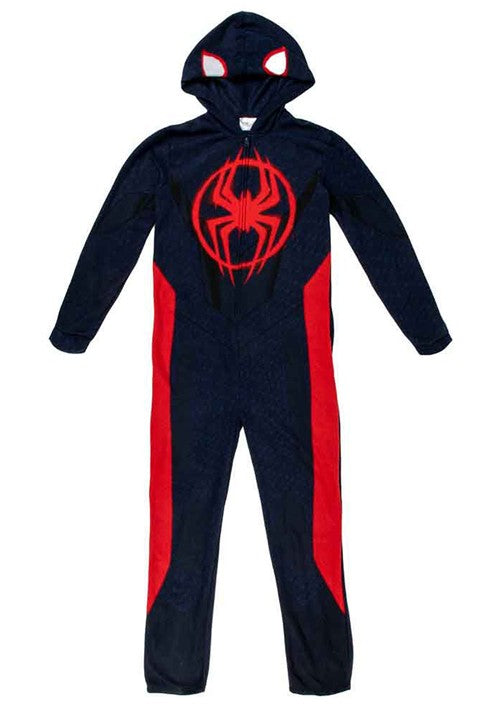 Miles Morales Spider Man Union Suit for Adults - US 6964