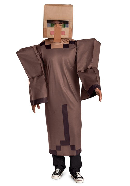 Adult Minecraft Deluxe Villager Costume - US 1947