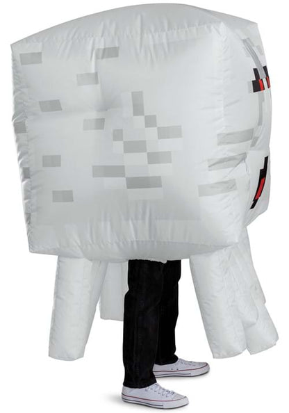 Adult Minecraft Ghast Inflatable Costume - US 8036