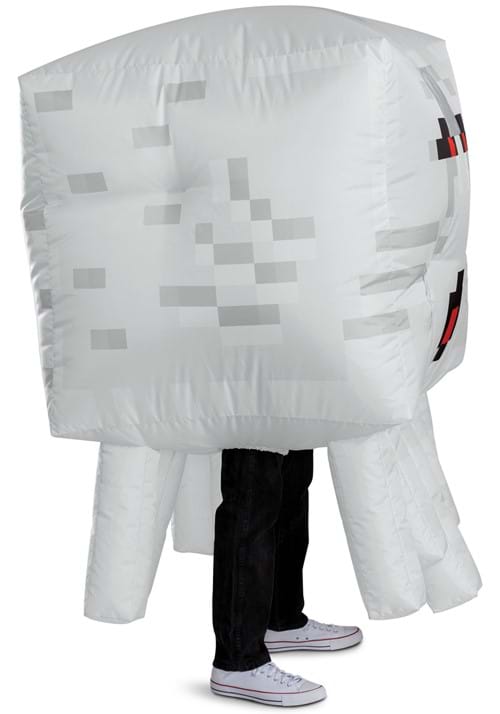 Adult Minecraft Ghast Inflatable Costume - US 8036