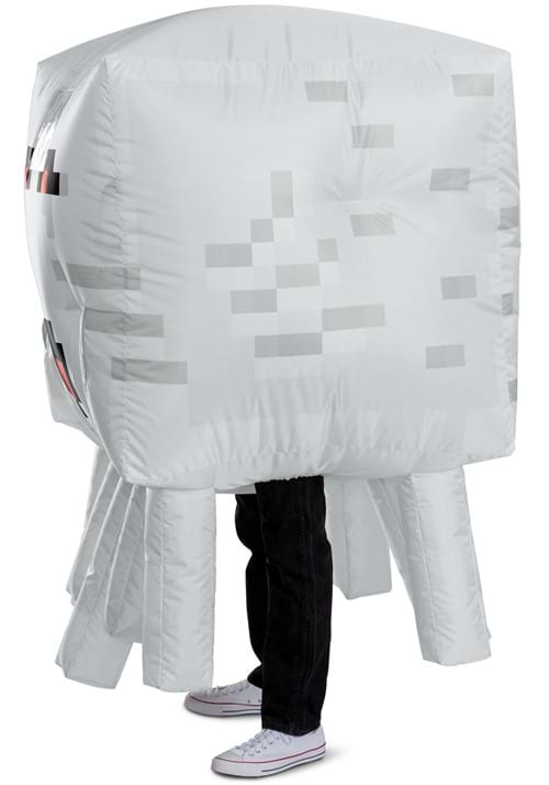 Adult Minecraft Ghast Inflatable Costume - US 8036
