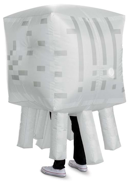 Adult Minecraft Ghast Inflatable Costume - US 8036