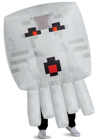 Adult Minecraft Ghast Inflatable Costume - US 8036