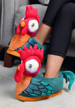 Adult Moana 3D Hei Hei Plush Slippers - US 1691
