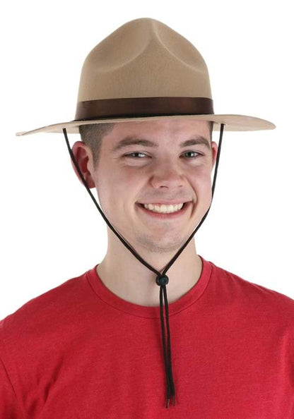 Mountie Costume Hat for Adults - US 4693
