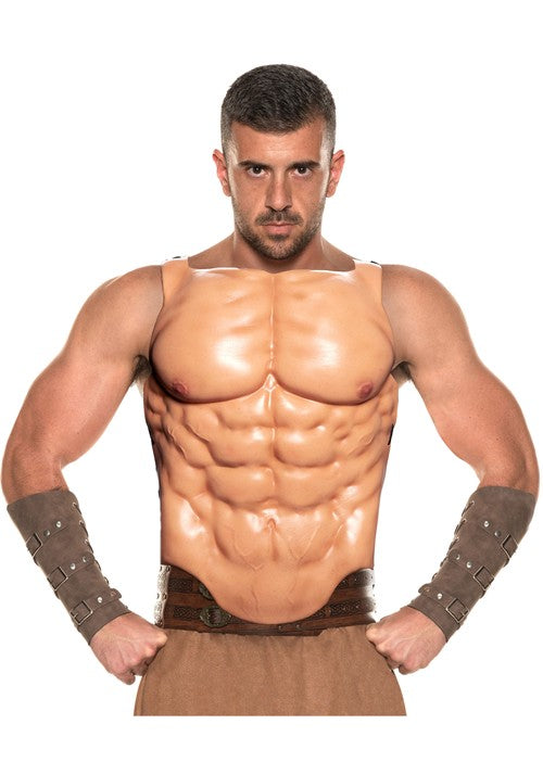 Adult Muscle Chest Costume Plate Accessory - US 0072
