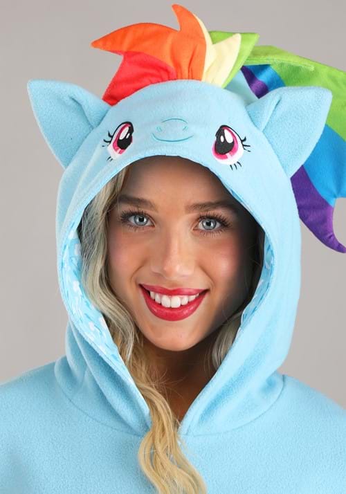 Women's My Little Pony Rainbow Dash Union Suit Costume - US 2164