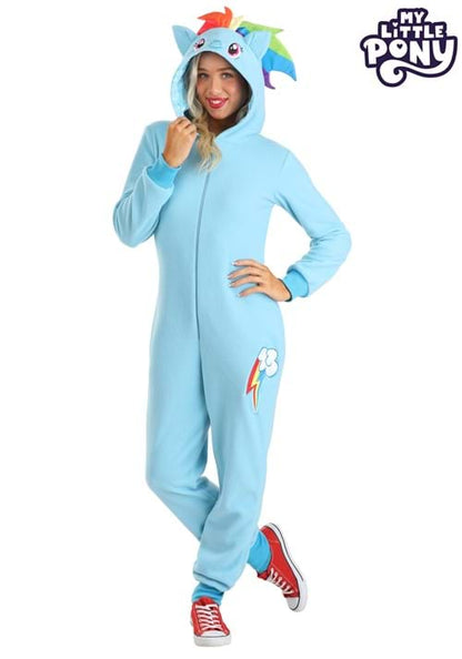 Women's My Little Pony Rainbow Dash Union Suit Costume - US 2164