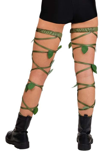 Adult Mystical Ivy Costume Leg Wraps - US 4494