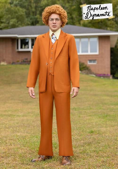 Men's Napoleon Dynamite Costume Suit - US 6950