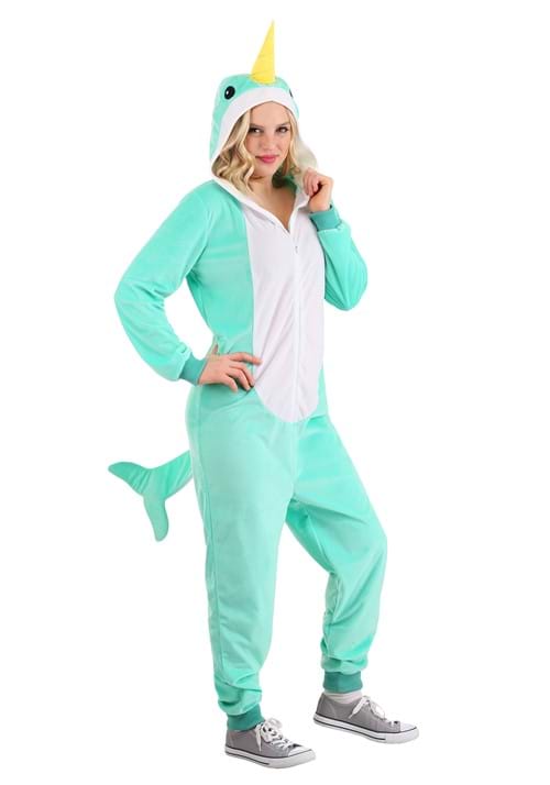 Adult Narwhal Onesie Costume - US 0997