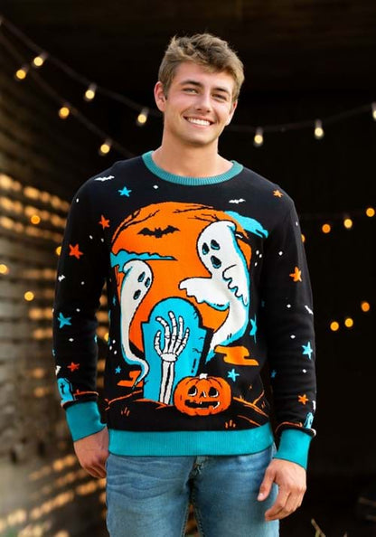 Neon Halloween Sweater for Adults - US 0796