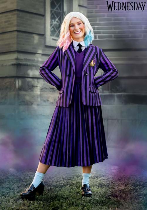 Deluxe Nevermore Academy Enid Sinclair Wednesday Women's Costume - US 9507