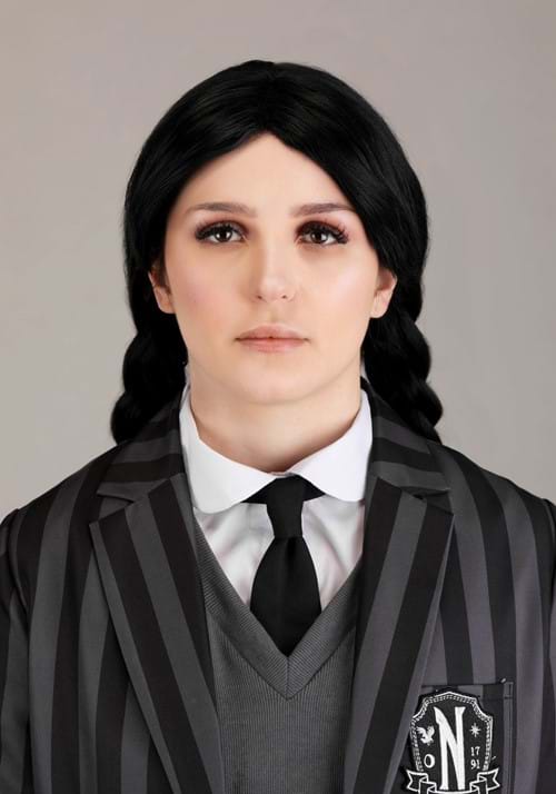 Deluxe Nevermore Academy Wednesday Women's Costume - US 8393