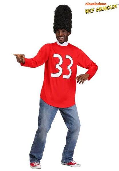 Nickelodeon Hey Arnold Men's Gerald Costume - US 5902