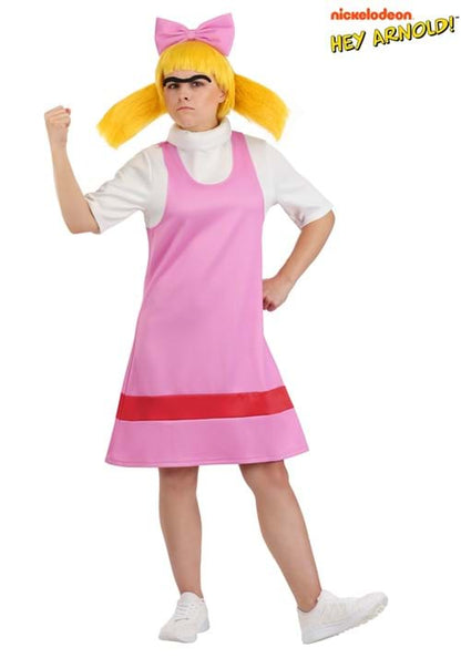 Women's Nickelodeon Hey Arnold Helga Costume - US 5955