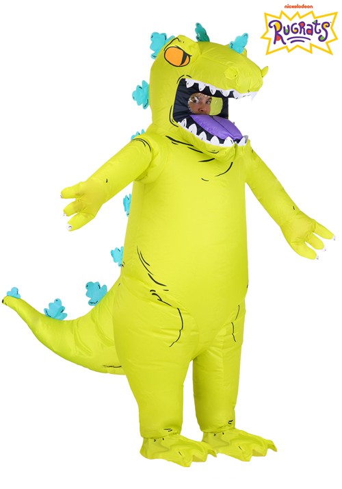 Adult Nickelodeon Rugrats Inflatable Reptar Costume - US 8259