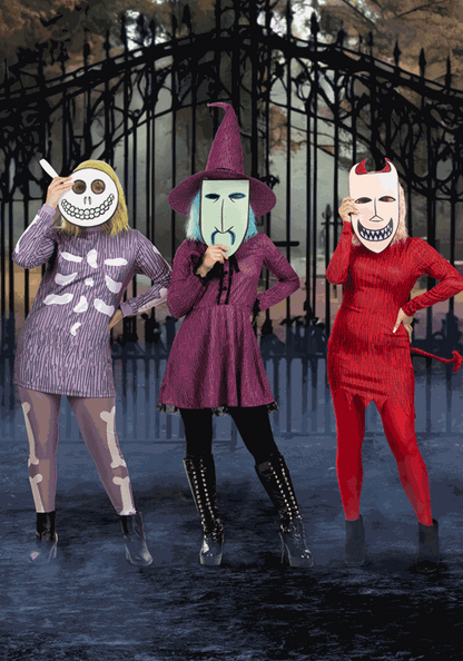 Disney Nightmare Before Christmas Lock Costume Dress for Women - US 9986