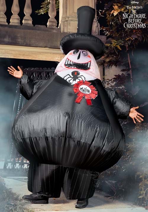 Adult Disney Nightmare Before Christmas Mayor Inflatable Costume - US 9266