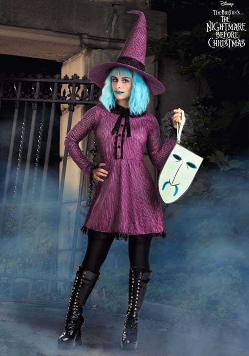 Nightmare Before Christmas Shock Costume Dress for Women - US 4143