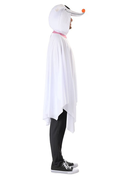 Nightmare Before Christmas Zero Costume Poncho for Adults - US 0760