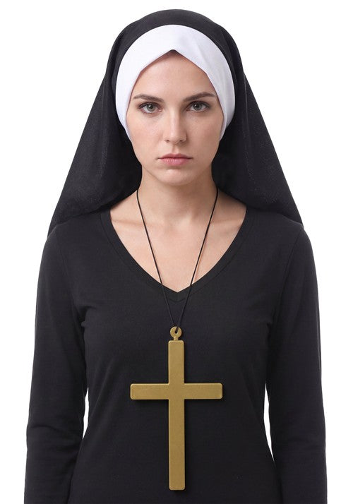 Women's Nun Costume Accessory Kit - US 8500