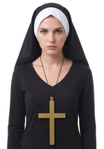 Women's Nun Costume Accessory Kit - US 8500