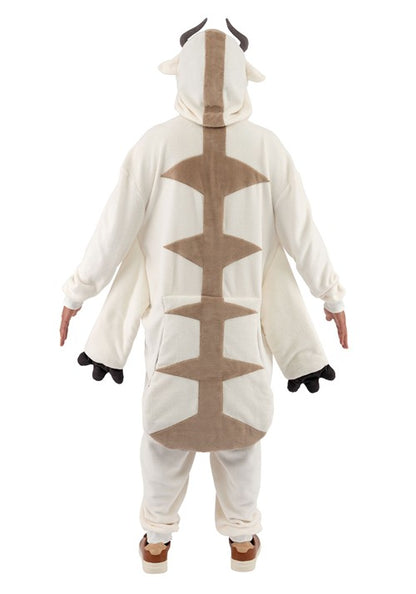 Adult Avatar: The Last Airbender Appa Onesie Costume - US 0049