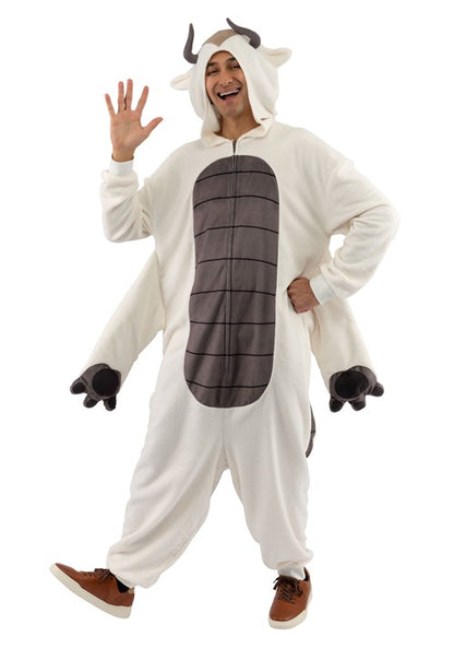 Adult Avatar: The Last Airbender Appa Onesie Costume - US 0049