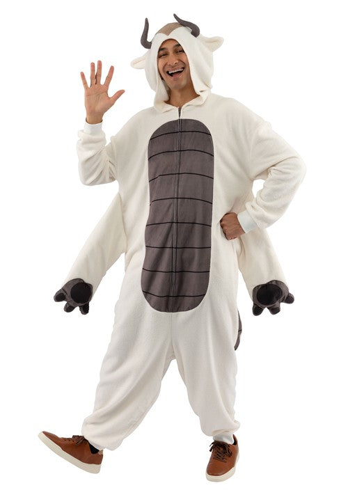Adult Avatar: The Last Airbender Appa Onesie Costume - US 0049