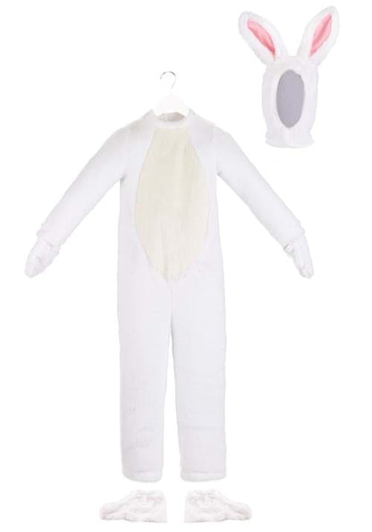 Adult Open Face White Bunny Costume - US 1213