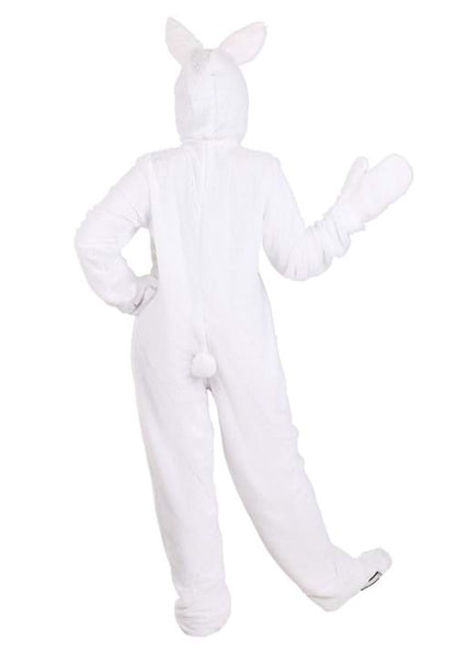 Adult Open Face White Bunny Costume - US 1213