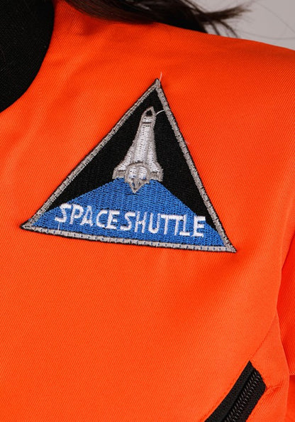 Orange Astronaut Jumpsuit Adult Costume - US 5795