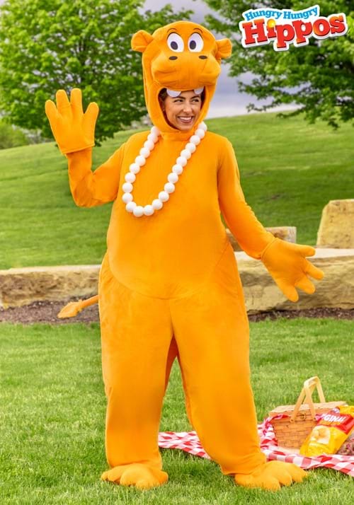 Orange Hungry Hungry Hippos Costume for Adults - US 2260
