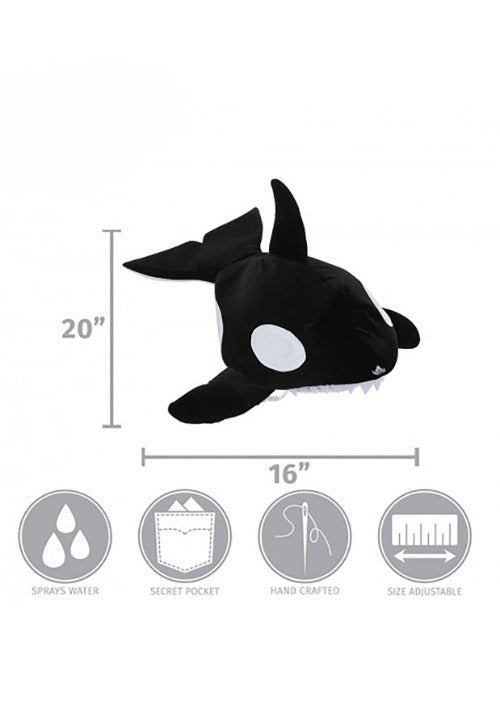 Sprazy Orca Costume Hat for Adults - US 4979