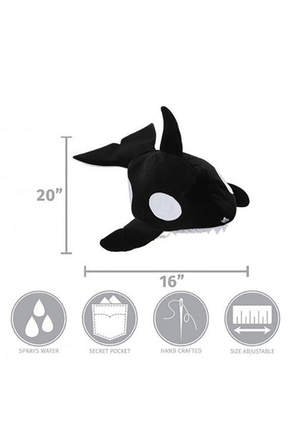 Sprazy Orca Costume Hat for Adults - US 4979